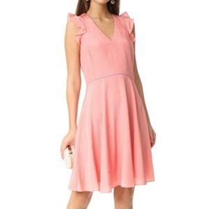 Rebecca Taylor Ruffled Silk Dress